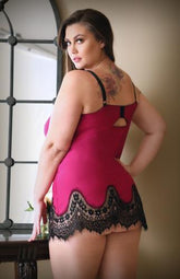 Melanie Jurkje Met String - Raspberry - PlayForFun